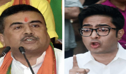 “দিল্লি পুলিশের লাঠির সাইজ ৬ ফুট, জুতোগুলো কলকাতা রেখে খালি পায়ে যাবেন!” অভিষেককে কড়া জবাব শুভেন্দুর “দিল্লি পুলিশের লাঠির সাইজ ৬ ফুট, জুতোগুলো কলকাতা রেখে খালি পায়ে যাবেন!” অভিষেককে কড়া জবাব শুভেন্দুর