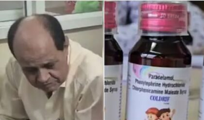 ২ টাকা ৫৪ পয়সা কমিশনের লোভে বিষাক্ত কাশির সিরাপ? মধ্যপ্রদেশে ২৩ শিশুর মৃত্যুতে গ্রেফতার চিকিৎসক