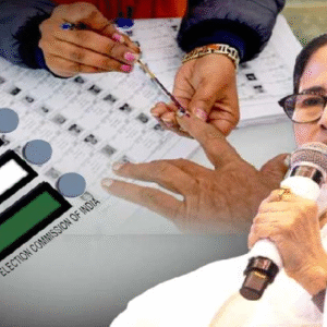 ‘অবৈধ ভোটারদের বাঁচাতে পারবেন না মমতা!’ ভোটার তালিকা থেকে ৪০০ পাকিস্তানি ও বাংলাদেশি নাগরিকের নাম বাদ দেওয়ার দাবি বিজেপি নেতার ‘অবৈধ ভোটারদের বাঁচাতে পারবেন না মমতা!’ ভোটার তালিকা থেকে ৪০০ পাকিস্তানি ও বাংলাদেশি নাগরিকের নাম বাদ দেওয়ার দাবি বিজেপি নেতার