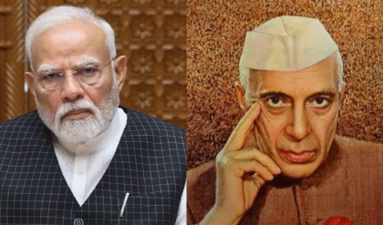 নেহেরু ও মুসলিম লীগকে নিশানা! ‘ত্যং হি দুর্গা’ পঙতি বাদ দেওয়ার অভিযোগ তুলে মোদীর মন্তব্যে তোলপাড় জাতীয় রাজনীতি