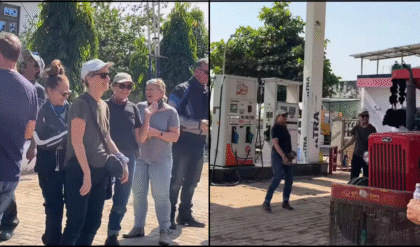 রাজস্থানের পেট্রোল পাম্পে হঠাৎ ‘চুনরি চুনরি’ পার্টি! বলিউডের গানে বিদেশি পর্যটকদের স্বতঃস্ফূর্ত নাচে নেটদুনিয়ায় আলোড়ন!