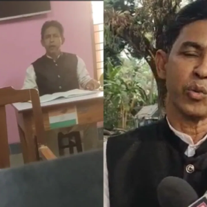 স্কুলের অফিস রুমে বসেই প্রধান শিক্ষককে চরম হুমকি! শাসকনেতার VIRAL ভিডিয়ো ঘিরে দেগঙ্গায় শোরগোল