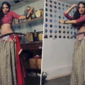 মাথায় তলোয়ার নিয়ে বেলি ড্যান্স! ছত্তিশগড়ের তরুণীর বিপজ্জনক স্টান্ট ও ‘আফগান জালেবি’ নাচ ভাইরাল