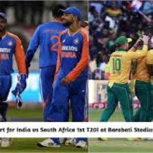 আজ রাতে ভারত-দক্ষিণ আফ্রিকা মহারণ- কটকে প্রথমবার ব্যবহার হচ্ছে ‘লাল মাটি’র পিচ, রানের প্রত্যাশা বেশি