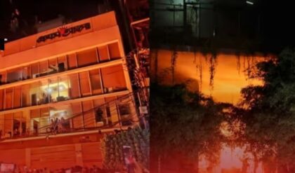 ওসমান হাদির মৃত্যুতে রণক্ষেত্র বাংলাদেশ, সেনার সামনেই সংবাদমাধ্যমে অগ্নিসংযোগ