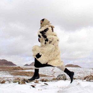 মরুভূমি ঢেকে গেল বরফে, ভয়াবহ বরফ পড়লো সৌদিতে, জেনেনিন কীসের সঙ্কেত?