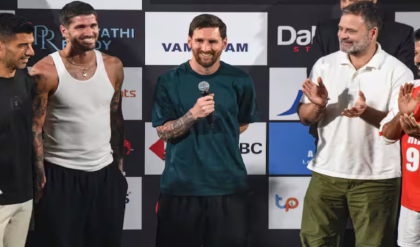 কলকাতার ব্যর্থতা ভুলিয়ে হাসলেন মেসি! হায়দরাবাদে ভিড়ের নয়, ভালোবাসার উষ্ণতা পেলেন এলএম-১০