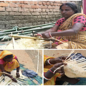 বাঁশের ভাঁজেই বাঁচে স্বপ্ন! পুরুলিয়ার কলাবনীর কালিন্দী পাড়ায় আজও বহমান শতাব্দী প্রাচীন লোকশিল্প