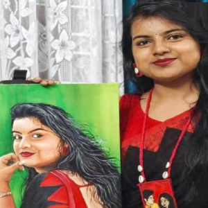 তালের আঁটি থেকে কচুপাতা, প্রকৃতির ক্যানভাসে জাদুর ছোঁয়া! ভাইরাল ইঞ্জিনিয়ারিং পড়ুয়া অর্পিতা