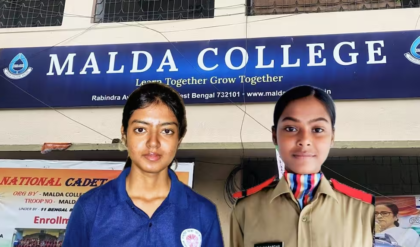 সংস্কৃত থেকে অঙ্ক— দুই ছাত্রীর কামাল! ২৬ জানুয়ারি দিল্লির রাজপথে মালদহের জয়গান