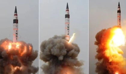 মাঝসমুদ্রে ভারতের হুঙ্কার! ৩,৫০০ কিমি পাল্লার মিসাইল উৎক্ষেপণে কাঁপল বঙ্গোপসাগর