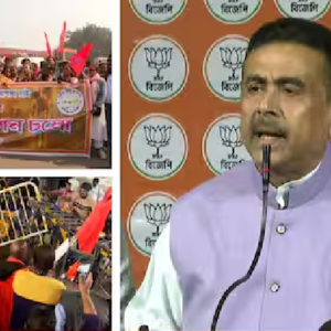 “স্থান আলাদা, আক্রমণকারী একই!” সামশেরগঞ্জ ও ওপার বাংলার খুনের ঘটনায় বিস্ফোরক শুভেন্দু