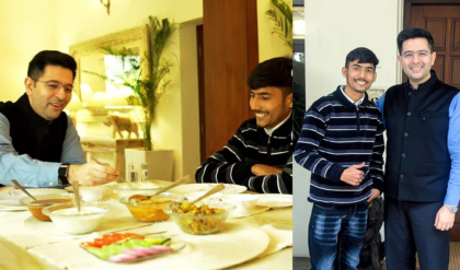 সাংসদের টেবিলে ডেলিভারি বয়! ভাইরাল ব্লিঙ্কিট রাইডারকে বাড়ি ডেকে দুপুরের খাবার খাওয়ালেন রাঘব চাড্ডা