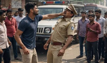 “চিনতে পারিস আমি কে?” পুলিশকে হুমকি দিয়ে গালে চড়! BJP-নেতার ছেলেকে গণধোলাই