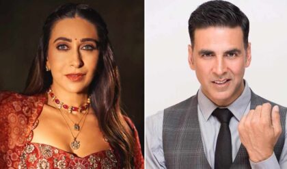 ৯০-এর নস্টালজিয়া! মঞ্চে প্রথম নায়িকাকে জাপটে ধরলেন অক্ষয়, করিশ্মাকে দেখে কাঁদলেন খিলাড়ি?