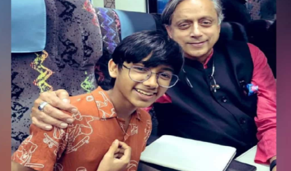 বন্দে ভারত ট্রেনে শশী থারুরের সঙ্গে এআই জিনিয়াস! ১৬ বছরের কিশোরের কাণ্ড দেখে থ কংগ্রেস সাংসদ