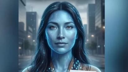 এবার ভোটে প্রার্থী আস্ত এক রোবট! জিতলে পার্লামেন্টে বসবে নীল ত্বকের এআই ‘গাইতানা’!