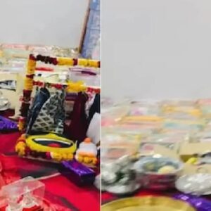 আলিগড় হাইওয়েতে জমি, ১১ লক্ষ নগদ আর সোনার চেন! খুদের প্রথম জন্মদিনে এ কী এলাহি কাণ্ড?