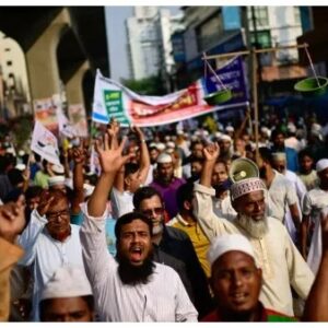 বাংলাদেশে সংখ্যালঘু নিরাপত্তা নিয়ে ‘মহা-উদ্বেগ’! রাজনৈতিক দলগুলির ইস্তাহারে নীরবতা ঘিরে ফুঁসছে ঐক্য পরিষদ