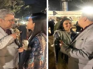 বিয়েবাড়িতে মহুয়া-কল্যাণ ম্যাজিক! সব তিক্ততা ভুলে এক ফ্রেমে দুই যুযুধান সাংসদ, তোলপাড় রাজনীতি