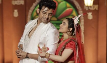 Ranojoy-Shyamoupti Wedding: “আর আমি-তুমি নয়, শুধু আমরা”; প্রেম দিবসে রূপকথার বিয়ে সারলেন রণজয়-শ্যামৌপ্তি!
