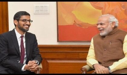 সমুদ্রের নিচ দিয়ে জুড়বে ভারত-আমেরিকা! এআই সামিটে মোদির পাশে দাঁড়িয়ে সুন্দর পিচাইয়ের মেগা ঘোষণা