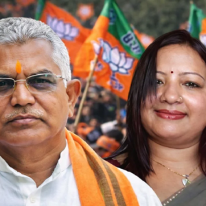 নির্বাচনের আগে দিলীপ-জায়ার বড় চাল! ড্রপবক্সে জমা পড়ল স্ত্রীর নাম, কী ইঙ্গিত দিলেন দিলীপ ঘোষ?