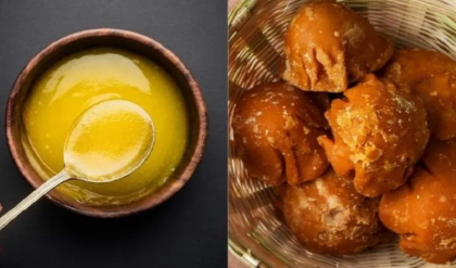 হজমের সমস্যা থেকে রক্তাল্পতা—এক চামচ গুড় ও ঘি-তেই লুকিয়ে সব সমাধান!