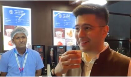 “মাত্র ১০ টাকায় চা খেলেন রাঘব চাড্ডা”-কোন বিমানবন্দরে জলের দামে মিলছে চা-কফি?