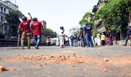 গিরিশ পার্কে রণক্ষেত্র! ধৃত ৯ জনকে নিয়ে ব্যাঙ্কশাল কোর্টে পুলিশের দৌড়; আদালত চত্বরে দুর্ধর্ষ নিরাপত্তা