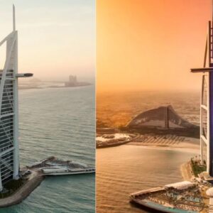 দুবাইয়ের সেই বিশ্ববিখ্যাত ‘৭ তারা’ হোটেলে হামলা! আগুনের লেলিহান শিখায় জ্বলল বুর্জ আল আরব