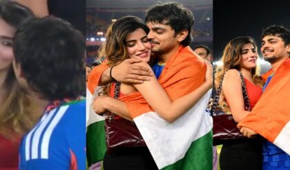 বিশ্বকাপের মাঠেই ঈশান কিষাণকে জাপ্টে ধরে ঠোঁটে ঠোঁট! কে এই রহস্যময়ী সুন্দরী?