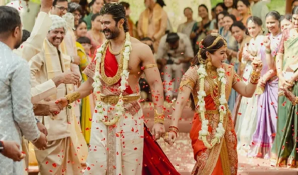 ‘ভিরোশ’ রিসেপশনে সাধারণের প্রবেশ নিষেধ! হায়দরাবাদে কড়া নিরাপত্তায় বিজয়-রশ্মিকার অনুষ্ঠান