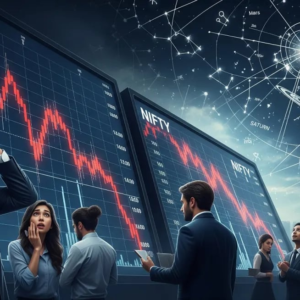 আড়াই বছরের সব রেকর্ড চুরমার! সোমবার বাজার খুলতেই রক্তস্নান সেনসেক্স-নিফটির