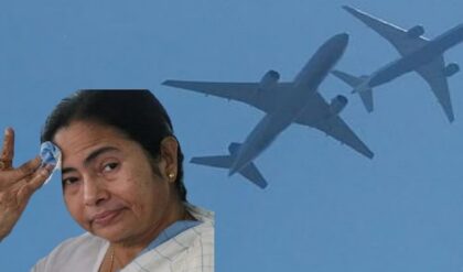 প্রাণে বাঁচলেন মমতা! দুর্যোগপূর্ণ আবহাওয়ায় বড়সড় দুর্ঘটনার হাত থেকে রক্ষা পেল মুখ্যমন্ত্রীর বিমান