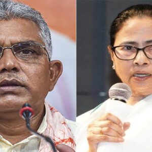 ভোটের মুখে ডিএ নিয়ে রাজ্য সরকারের মাস্টারস্ট্রোক! ‘মুখ্যমন্ত্রী’ মমতা বন্দ্যোপাধ্যায়কে কড়া আক্রমণ দিলীপ ঘোষের
