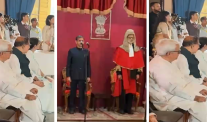 সৌজন্যের নজির! শপথগ্রহণে বিমান বসুকে টেনে সামনের সারিতে বসালেন মমতা