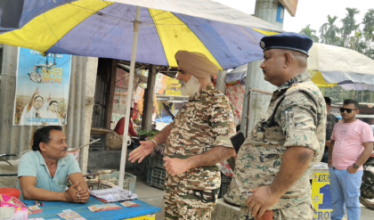 ভয়হীন ভোটের বার্তা দিনহাটায়, মানুষের দ্বারে দ্বারে কেন্দ্রীয় বাহিনী, মিলছে নিরাপত্তার আশ্বাস