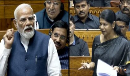 “কালো পোশাক কি শুধুই অশুভ?”- প্রধানমন্ত্রীকে হিন্দুত্বের পাঠ দিলেন কানিমোঝি!