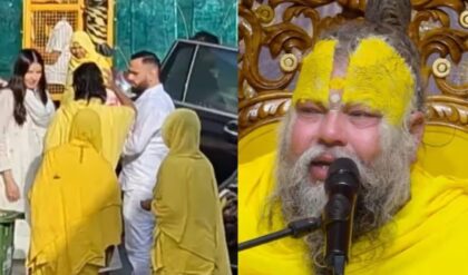 IPL-এর মাঝেই বৃন্দাবনে ‘কিং’ কোহলি! প্রেমানন্দ মহারাজের পায়ে বসে কী চাইলেন বিরুষ্কা?