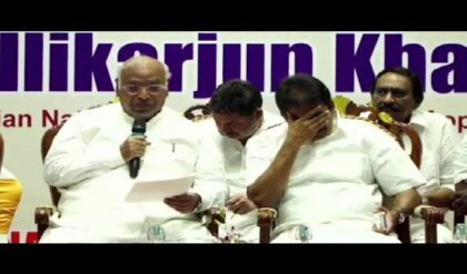 আন্নাদুরাইয়ের পাশে মোদি কেন? এআইএডিএমকে-কে তুলোধোনা করতে গিয়ে জিভ ফস্কাল খাড়গের!