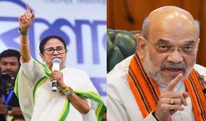 লক্ষ্মীর ভাণ্ডারের পাল্টা ৩০০০! অমিত শাহের ‘সঙ্কল্পপত্র’ বনাম দিদির ‘দশ প্রতিজ্ঞা’— ভোট ময়দানে কে এগিয়ে?