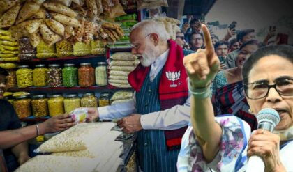 ঝাড়গ্রামে মোদীর ‘ঝালমুড়ি শো’! পাল্টা ‘নারকেল নাড়ু’র হুঁশিয়ারি মমতার, ২০২৬-এর আগে তুঙ্গে বাগযুদ্ধ