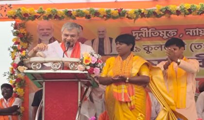 সুন্দরবনের খাঁড়িতে রাজনৈতিক তুফান! কুলতলিতে অশ্বিনী-মানিকের মেগা হুংকার, টার্গেট কি ডাবল ইঞ্জিন?