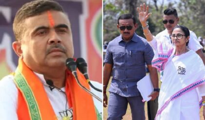 ‘আমার সঙ্গে তো মাত্র ১৬ জন লোক, ওঁর এত ভয় কেন?’ মুখ্যমন্ত্রীকে পাল্টা খোঁচা শুভেন্দুর