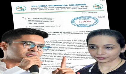 অভিষেক-রুজিরার গাড়ি তল্লাশির নির্দেশ? ফাঁস হওয়া হোয়াটসঅ্যাপ চ্যাট নিয়ে তোলপাড় কমিশন! অভিষেক-রুজিরার গাড়ি তল্লাশির নির্দেশ? ফাঁস হওয়া হোয়াটসঅ্যাপ চ্যাট নিয়ে তোলপাড় কমিশন!