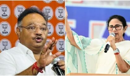 ‘এবার সুনামি আসছে!’ সল্টলেকে দাঁড়িয়ে মুখ্যমন্ত্রীকে বেলাগাম আক্রমণ শমীকের, ২০২৬-এর আগে তুঙ্গে পারদ