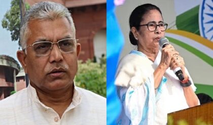 Dilip Ghosh: ‘চুরি না করলে ভয় কিসের?’ মুখ্যমন্ত্রীর গাড়ি তল্লাশি নিয়ে মমতা-কে সপাটে আক্রমণ দিলীপের!