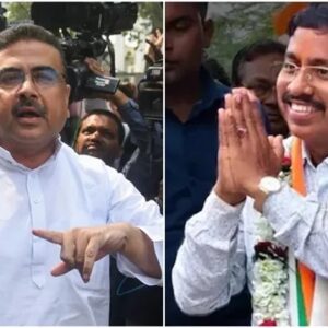 “আমিই আসল হিন্দু, ও তো কিছুই বোঝে না! নন্দীগ্রামে দাঁড়িয়ে শুভেন্দুকে বেনজির আক্রমণ পবিত্রর”