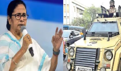“ভোটে যুদ্ধের সাঁজোয়া গাড়ি কেন?”-আমডাঙা থেকে নির্বাচন কমিশনকে তোপ মমতার!